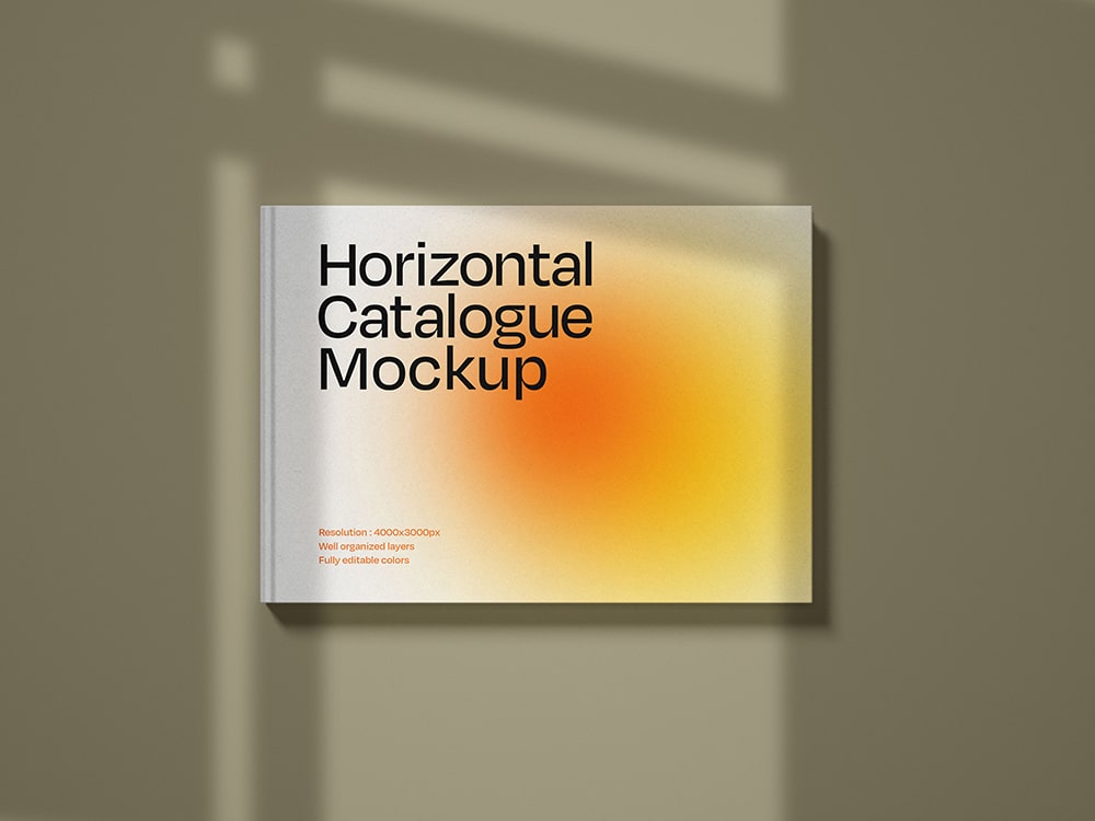 Horizontal Catalogue Design